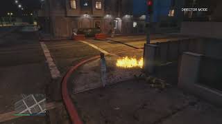 GTA V marabunta grande kills firefighter part 10 [upl. by Ahsimek]