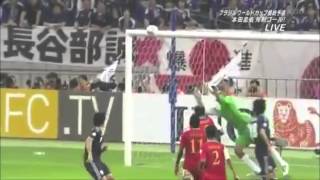 日本vsオマーン 2014年ブラジルW杯アジア最終予選 201263 [upl. by Atinniuq458]