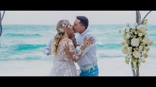 Karla  Edgar  Fiesta Americana Cancun Wedding Highlights  Boda Hotel Fiesta Americana Coral Beach [upl. by Harlow449]