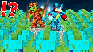 1000 MUTANT ZOMBIES vs STORM and METEOR Armor JJ and Mikey in Minecraft  Maizen Zombie Apocalypse [upl. by Aeiram]