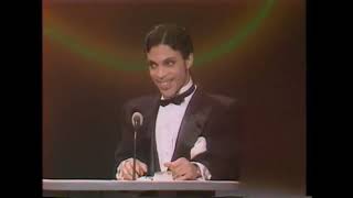 Prince at the American Music Awards 1986 [upl. by Werd]