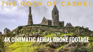 4K Cinematic drone footage The Rock of Cashel Co Tipperary Ireland 🇮🇪 [upl. by Itagaki]