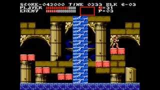 Lets Play Castlevania III Draculas Curse 06  Stage 6 Alternate Alucard The Sunken City [upl. by Leiso]