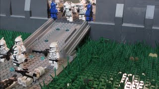 Lego Star Wars Clone Trooper Base  Prison 800 Subscribers MOC [upl. by Enitsyrhc]