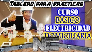 🔌 🆃🅰🅱🅻🅴🆁🅾 para 🅿🆁🅰🅲🆃🅸🅲🅰🆂 👨‍🔧🛠  ⚡️ CURSO ELECTRICIDAD ⚡️ [upl. by Airemaj]