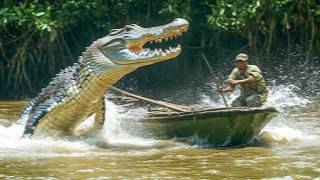 When Crocodiles Go On A Rampage Caught on Camera [upl. by Martsen978]