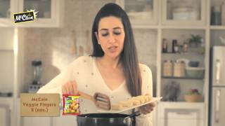 McCain FoodsIndia  Veggie Finger Recipe [upl. by Niotna]