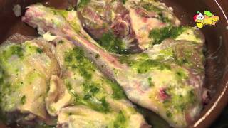 Receta 54 Cordero lechal al horno [upl. by Patin]