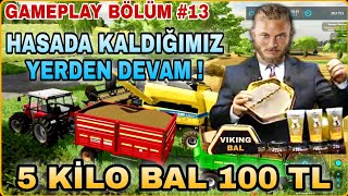 ARILARDAN İLK BALIMIZI ALDIK  SOYA FASULYESİNİ VE ARPAYI HASATLADIM  FARMING SIMULATOR 22 fs22 [upl. by Notnert]