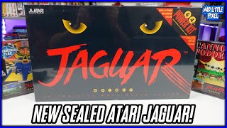 New Sealed Atari Jaguar Console Unboxed Breaking The Seals On Retro Games amp Systems Madlittlepixel [upl. by Beffrey]