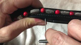 How To Make A Beaded Browband [upl. by Remlap831]