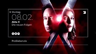 Akte X  ProSieben 4 Trailer  08 Februar German [upl. by Llerihs]