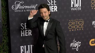 Diego Luna 2023 Critics Choice Awards Red Carpet Arrivals [upl. by Steere]