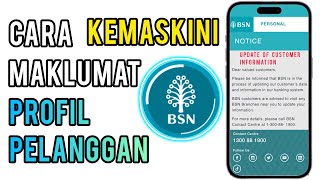 Cara Kemaskini Maklumat Pengguna BSN [upl. by Neeliak]