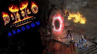 Abaddon  Act V  Diablo II Resurrected [upl. by Lorilee]