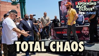 REACTION Nate Diaz vs Jorge Masvidal Brawl PaulTyson Rescheduled  Spinning Back Clique [upl. by Isola204]