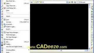 AutoCAD 2008  Tutorial 01 [upl. by Eirellam]