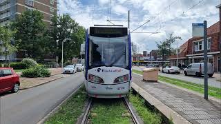 Trajectvideo van RandstadRail 3A4A3A  HTM Alstom RegioCitadis 4011  2023 [upl. by Ylrebmit]