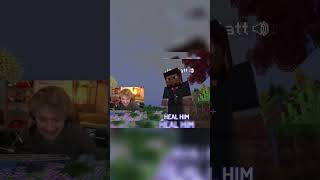 TommyInnit Jack and Jschlatt are having a seizure tommyinnitclips minecraft shorts [upl. by Khai]