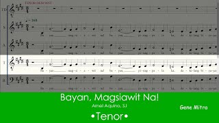 Bayan Magsiawit Na • Tenor [upl. by Aivatnohs]