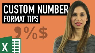 Why you SHOULD be USING Custom Number Formatting in Excel [upl. by Acinoev]