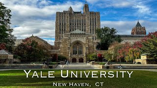 Yale University Campus Tour 2023  4k video [upl. by Orling]