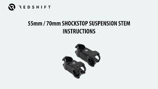 ShockStop Suspension Stem 55 amp 70mm Lengths Installation and Setup [upl. by Huldah744]