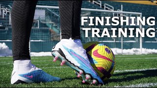 Finishing Training in Nike Phantom GX Elite DF [upl. by Krever429]