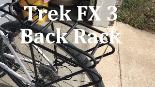 Trek FX3 BackRack from Bontrager [upl. by Zolner303]