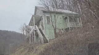 a drive through Thurmond westvirginia part 2 a few years later ghosttown abandoned [upl. by Ainna]