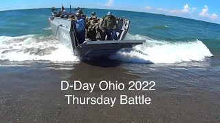 Americas Largest WWII Reenactment POV DDay Ohio 2022 Thursday Beach Landing [upl. by Bunni]