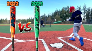 2023 META vs 2022 META  USSSA Baseball Bat Review [upl. by Guthrey]