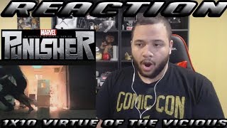 Marvels The Punisher Season 1 Episode 10 Virtue of the Vicious REACTION [upl. by Kinson]