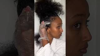 BUTTERING MY SCALP 🧈🧖🏽‍♀️WASH DAY  grwm curlyhair blackgirlhair hairtreatment naturalhair [upl. by Tobit]