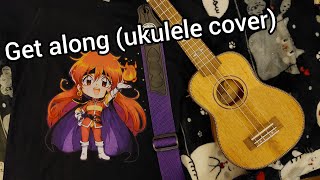 Get along Slayers opening ukulele cover [upl. by Ahseiyt]