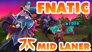 I Laned Against Fnatic’s Mid Laner Humanoid [upl. by Dnanidref986]