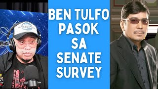 Ben Tulfo Making Waves In Senate Survey [upl. by Nabroc]