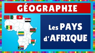 Geographie Les Pays dAfrique [upl. by Galasyn]