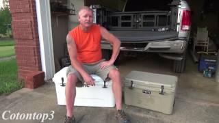 RTIC cooler or a YETI cooler Unboxing a new 65 RTIC cooler [upl. by Ecirtaeb]