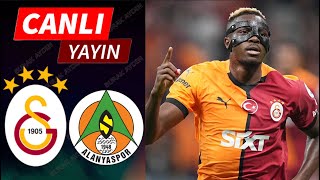 Galatasaray Alanyaspor Maçı Canlı Yayın  Süper Lig 8 Hafta  061024  eFootball Türkçe [upl. by Ilyse]