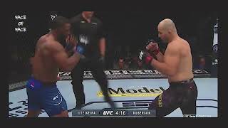 Glover Teixeira vs Karl Roberson Highlights [upl. by Ahtram]