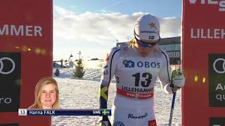 Längdskidor Världscupen Lillehammer 20162017  Sprint Damer Herrar Sprint [upl. by Yrrat]