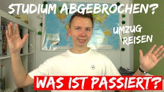 STUDIUM ABGEBROCHEN  Wie geht es weiter Alles was ihr wissen solltet [upl. by Sansone]