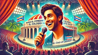 Marko el Comediante Venezolano en el Coliseo de Puerto Rico ¡El vlog del Standup Comedy [upl. by Lordan914]