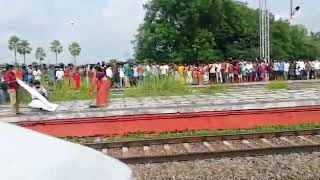 odela railway station movie shooting [upl. by Artap]