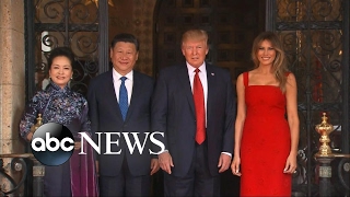 President Trump meets with Chinese President Xi Jinping [upl. by Heinrik]