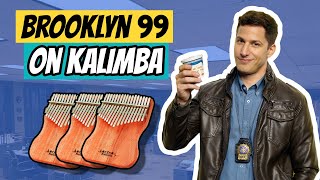 Brooklyn 99 theme BUT played on thumb piano Kalimba Cover [upl. by Corty348]