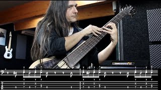 Bass Lesson  Fingerstyle tapping quotLIFEquot Riff 1 [upl. by Alfonso449]