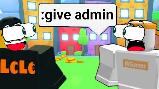 i got ADMIN commands in Pet Sim 99 [upl. by Shantha]