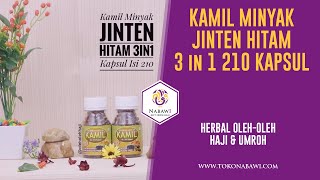 Kamil 3in1 Minyak Jinten Hitam Minyak Zaitun Propolis Isi 210 Kapsul OlehOleh Haji dan Umroh [upl. by Onaireves527]